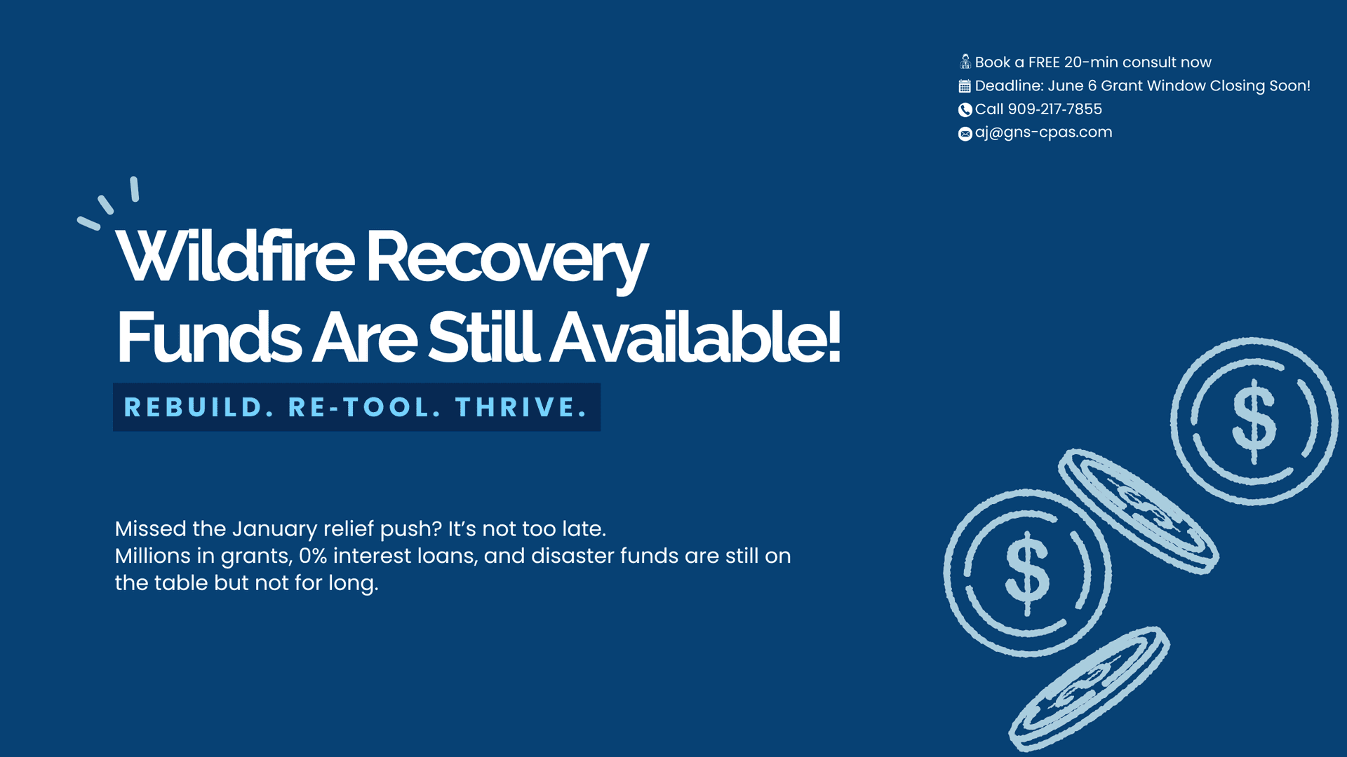 Wildfire Recovery Funds: Rebuild, Re‑tool, and Thrive After Disaster