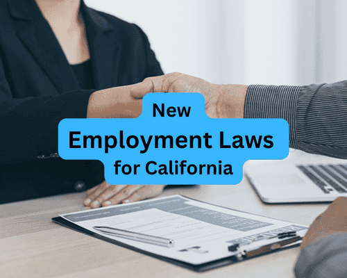 New Employment Laws for California
