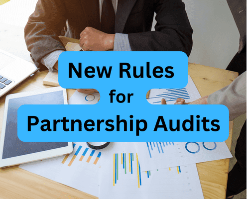 New Rules for Partnership Audits